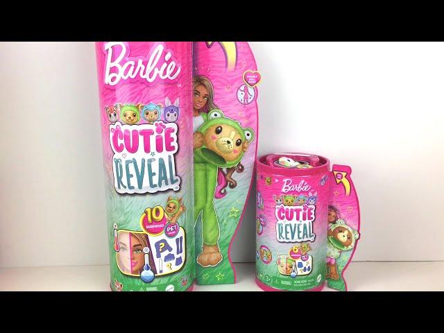 Barbie Cutie Reveal Costume Animal Series Doll & Chelsea Cutie Reveal  Unboxing & Review #barbie