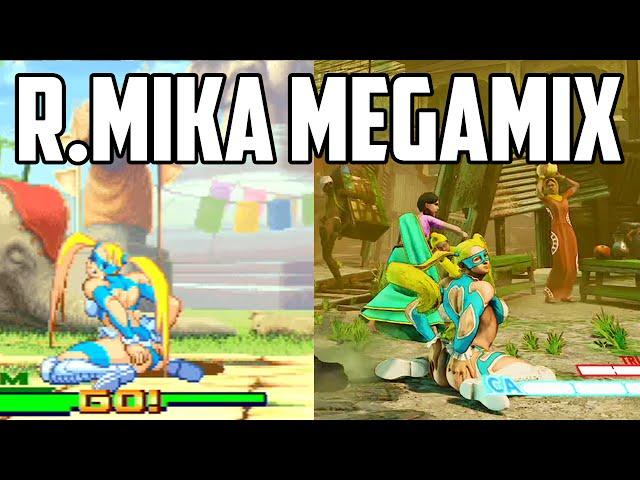 R. Mika Megamix + Comparison [SFV/SFA3]