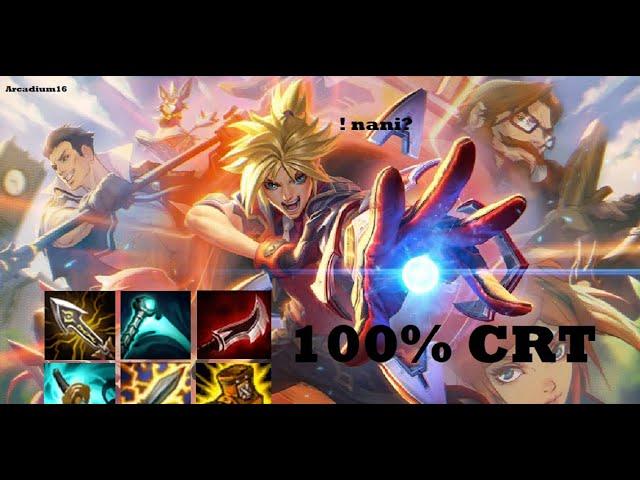 CRIT BUILD EZREAL! IN URF FULL GAMEPLAY