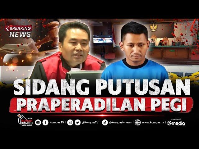 BREAKING NEWS - Hakim Kabulkan Praperadilan Pegi Kasus Vina Cirebon: Status Tersangka Tidak Sah!