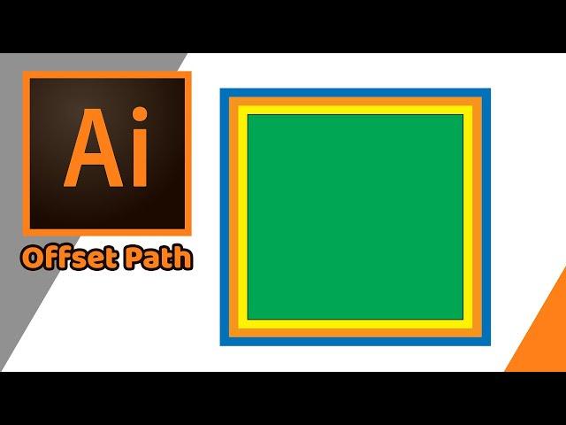 How to create  Multiple Offset Paths in Adobe Illustrator | Illustrator Tutorials 2020