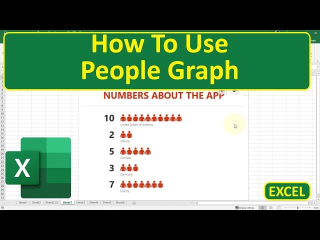 How To Use People Graph In Excel