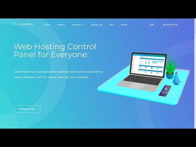 CYBERPANEL TUTORIAL + REVIEW + DEMO + $100 HOSTING FREE TRIAL 