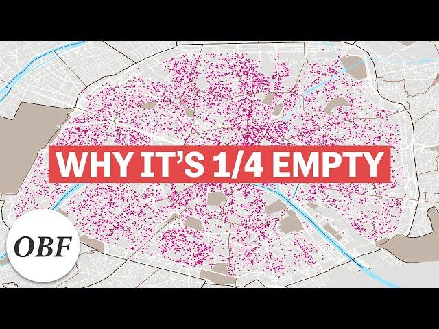 Why A Quarter Of Paris Is Empty