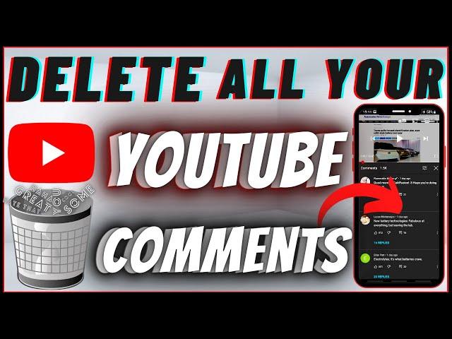 How To Delete All Your Youtube Comments On Mobile (Android & IPhone)