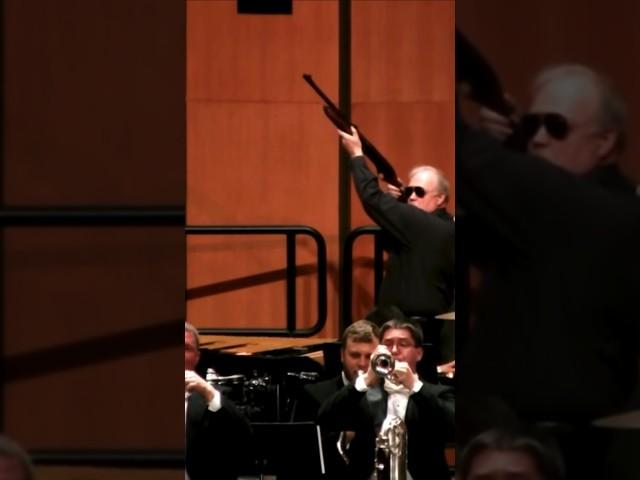 Shooting GUNS in a symphony?!?!