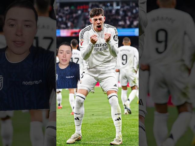 Fede Valverde solo marca golazos.  #fedevalverde #realmadrid #shorts #futbol #viral #fyp #like