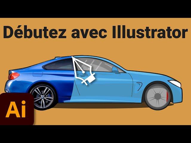 MEGA TUTO : Les BASES d'Illustrator - 2H de formation gratuite pour débutant sur Illustrator 2023 !