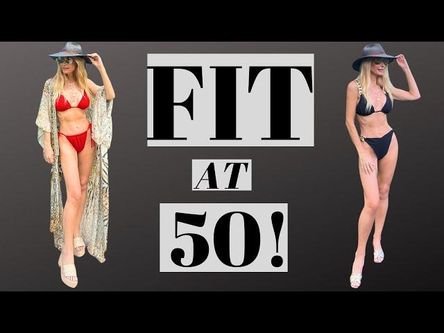 How I Stay Fit at 50 | My Diet + Exercise Routine | Fitness Over 40