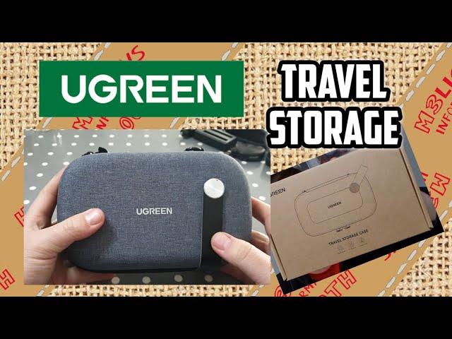 UGREEN Cable Bag,Small Hard Case Travel Gadget Bag-Action cam-insta360 one x2 x3 rs r dji osmo gopro