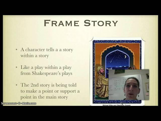 Notes: Frame Story & Fable