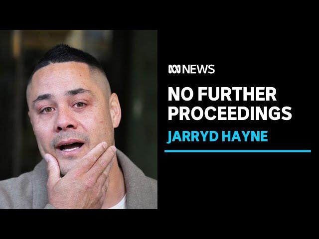 Sexual assault charges against Jarryd Hayne officially withdrawn | ABC News