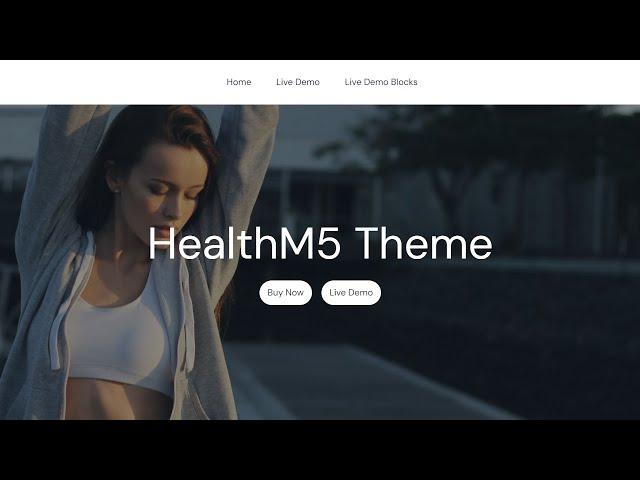 Health Device Website Builder | Sport Blog Website Template | HealthM5 for Mobirise