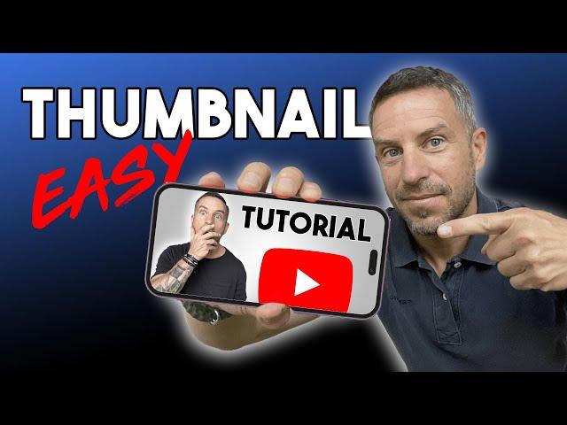 The Easiest Way How To Create YouTube Thumbnail | Tutorial