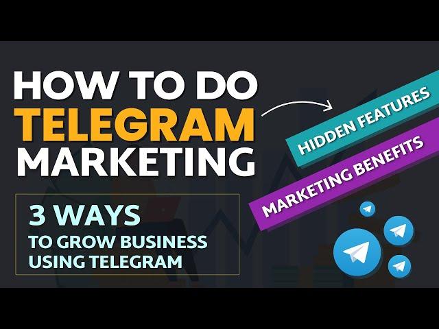 How to do Telegram Marketing | Telegram Marketing Strategy 2022 | How o grow telegram channel