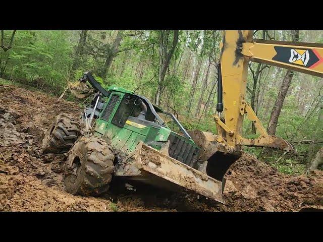 Mississippi Logging: Logger Is Stuck Like Chuck