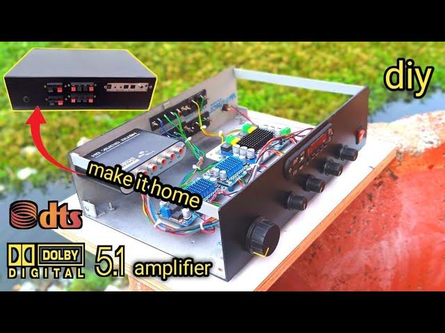 how to make 5.1 amplifier class d amplifier 300watts