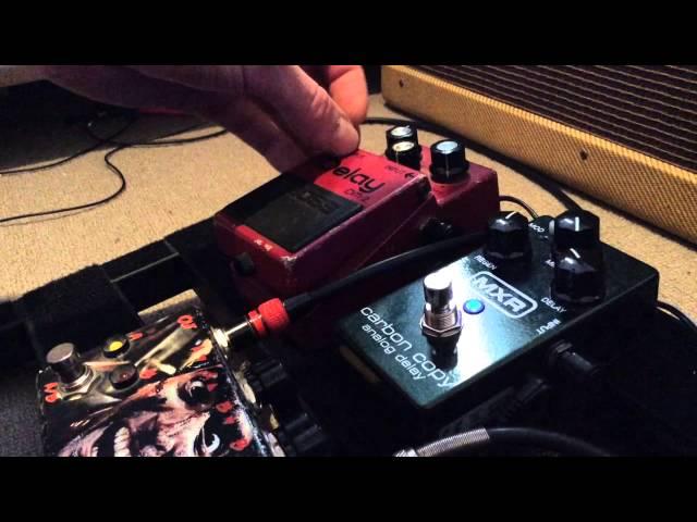 MXR Carbon Copy vs BOSS DM-2