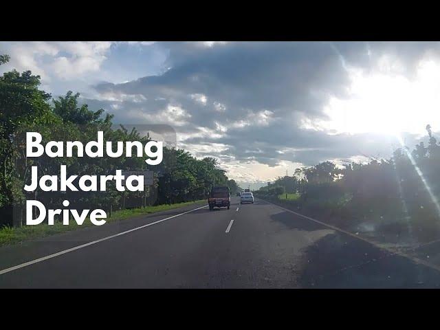 [Driving Bandung] Journey from Bandung to Jakarta: A Drive through the Scenic Purbaleunyi Toll Road