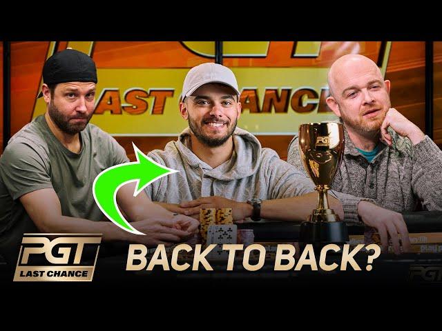 Brandon Wilson Faces Jeremy Ausmus & Dylan Linde in Back-to-Back Quest at PGT Last Chance!