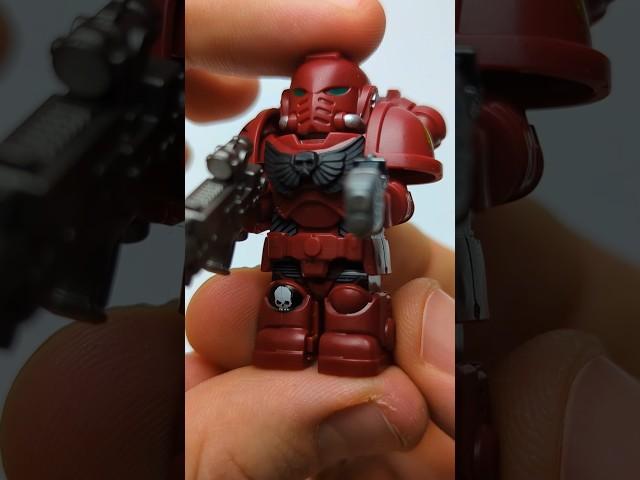 Building Blood Angels Fake Lego Warhammer 40k minifigure #fakelego