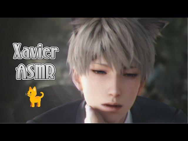 【ASMR】 Xavier Helps You Sleep 「Catboy Xavier x Listener Audio」 LOVE & DEEPSPACE