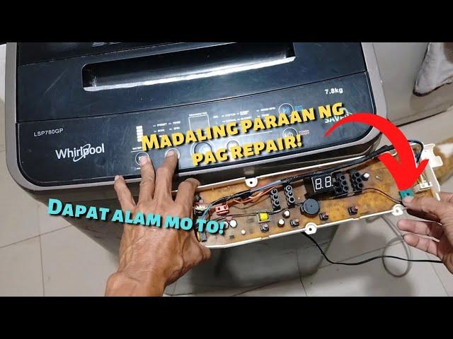 whirlpool top load automatic washing machine ayaw mag power