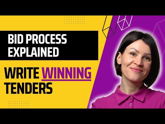 How to Write a WINNING Tender - Bid Process Explained