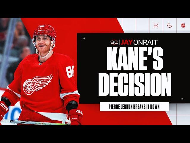 Why did Patrick Kane decide to stay in Detroit?