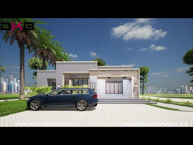 Watch this spectacular 3 Bedroom Flat roof Bungalow