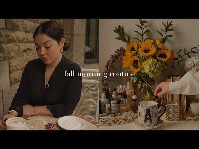 MY FALL MORNING ROUTINE ️ | Alicia Waid