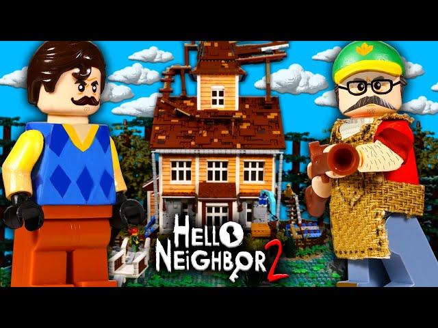 LEGO Hello Neighbor 2 - Hunter's House / Hello Neighbor MOC