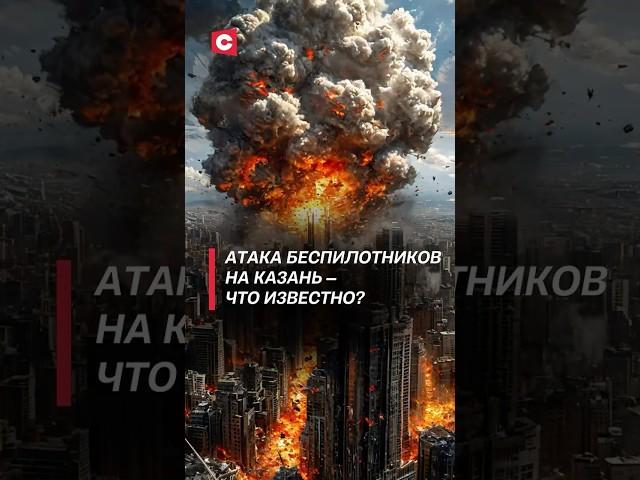 Беспилотники ранним утром атаковали пригород Казани! #казань #чп #происшествие #новости