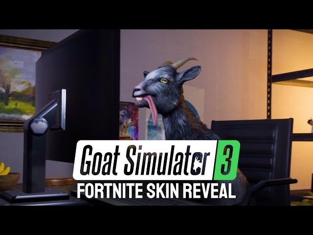 Goat Simulator 3 – Fortnite Skin Reveal