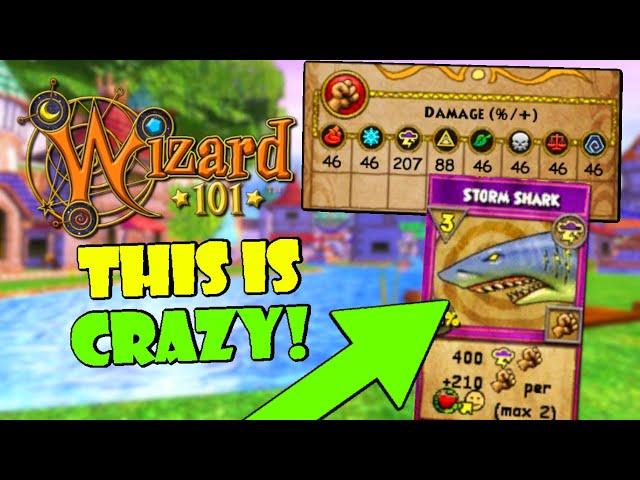 Wizard101 Level 170 Storm PvP: Most POWERFUL Storm Shark EVER Casted.