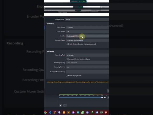 OBS STUDIO NVENC ERROR FIX!! Iliyas Ahmed