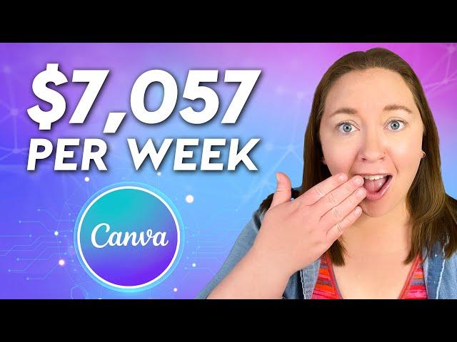 5 Digital Products you can Make with A.I. in Canva ($7,057 per Week!)