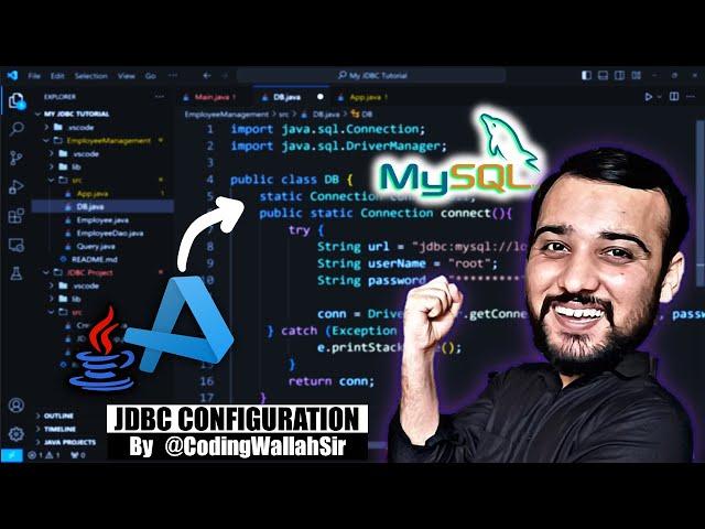 How to install MySQL and connect with Java (JDBC) in VSCODE | JDBC Connectivity in Java with MySQL 