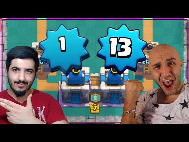 1. Seviye ve 13. Seviye 2'ye 2 OYNADIK! w/ Oyun Gemisi - Clash Royale