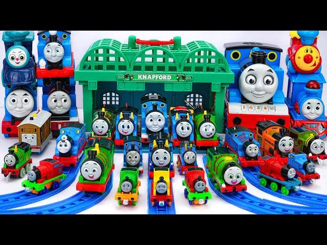 Thomas & Friends Track Toys Collection ASMR | Thomas & Friends Knapford Station Track & Train Set