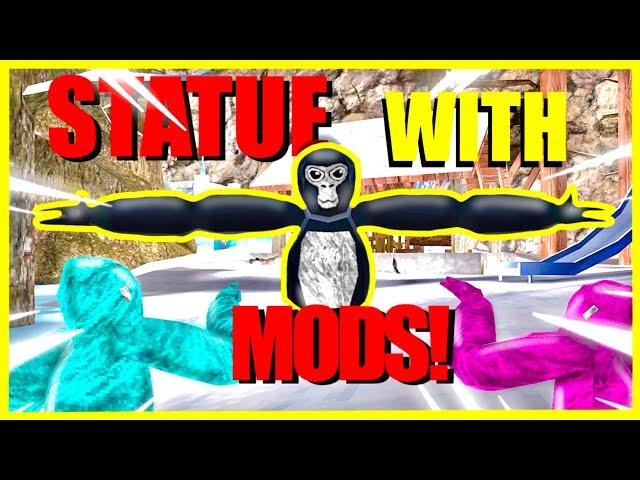 Trolling as STATUE in Gorilla Tag VR!