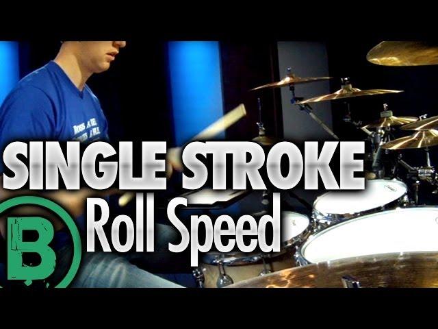 Single Stroke Roll Speed - Drum Rudiment Lessons