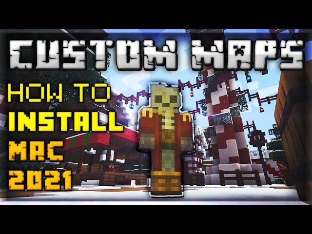 How To Install Custom Maps in Minecraft 1.17 on Mac in 2021!