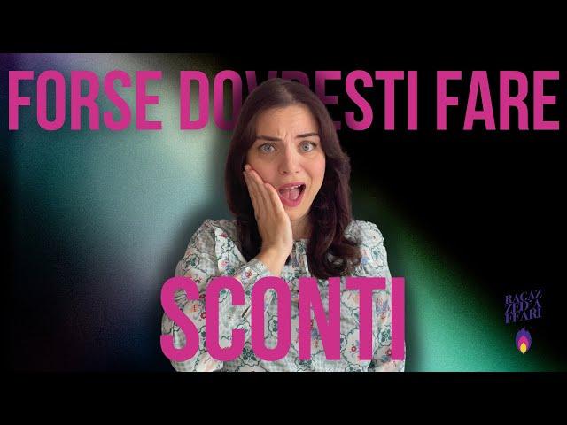 Sconti: le uniche occasioni in cui dovresti farli