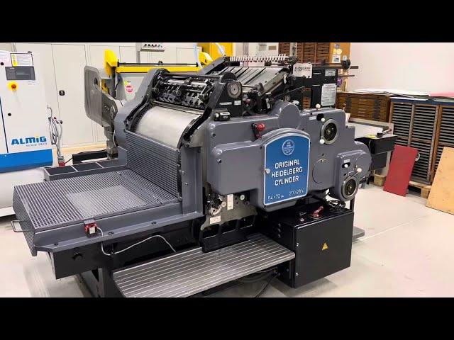 Heidelberg Cylinder S 54×72 automatic die-cutting machine