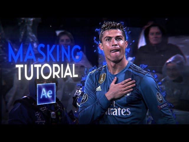 masking effect tutorial | how to do football edits on after effects!!