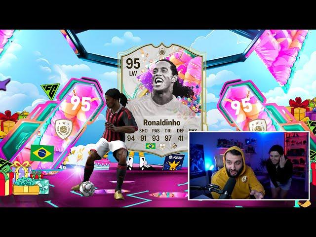 FUT BIRTHDAY РОНАЛДИНЬО В ПАКЕ! FIFA 25