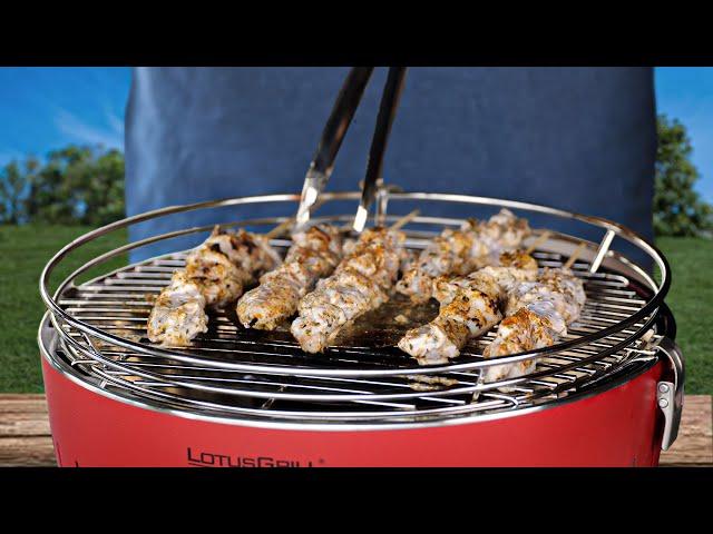 How to make Chicken Souvlaki with Tzatziki and grilled pita bread