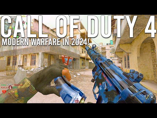 Call of Duty 4 Modern Warfare Multiplayer In 2024