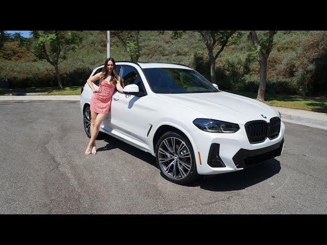 New 2024 BMW X3 xDrive30i Review / 21" M Wheels / M Sport Package / BMW Test Drive Review with Trish